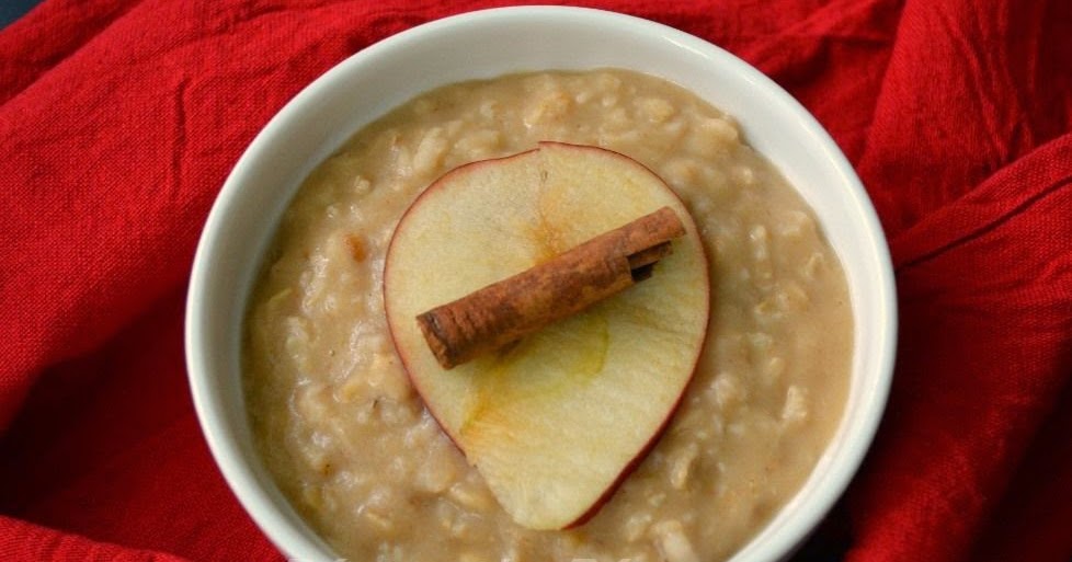 Krithi's Kitchen Apple Cinnamon Oatmeal Baby & Toddler Food Ideas