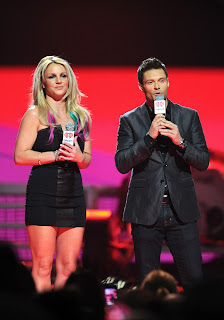 Britney Spears on stage at  2012 iHeartRadio Music Festival