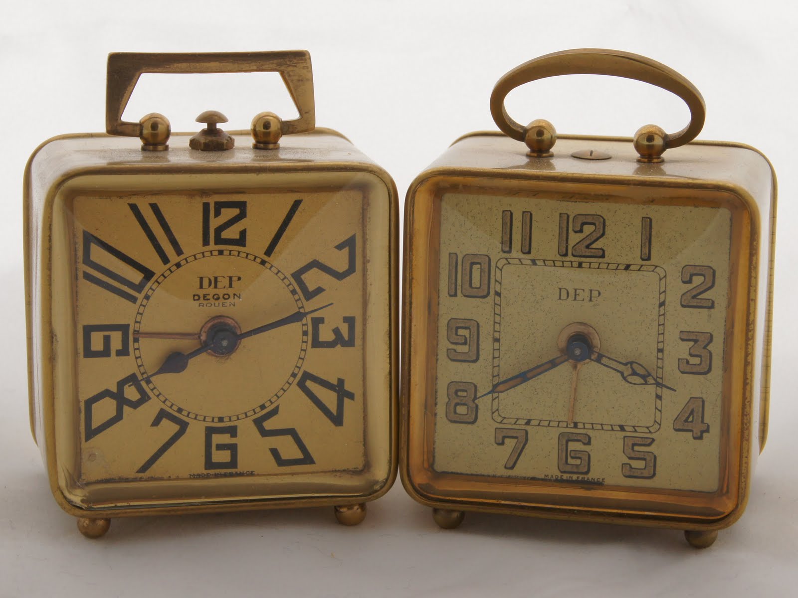 ART DECO clocks Small DEP clocks