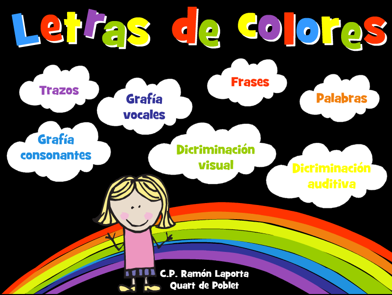 LETRAS DE COLORES