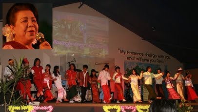 The Famous Burmese Classical Musician  MAR MAR AYE’s Concert in the evening of Auckland,New Zealand