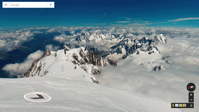 Kilian Jornet auf dem Gipfel des Mont Blanc