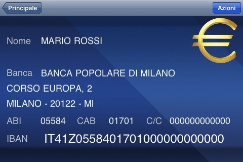 Codici Iban Banche 11 11 2011 10 24 00 pm appleforyou no comments Codici Iban Banche 11 11 2011 10 24 00 pm appleforyou no comments