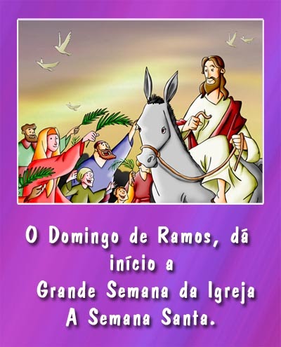 Paróquia Nossa Senhora da Conceição - Canoas: O significado do Domingo de  Ramos