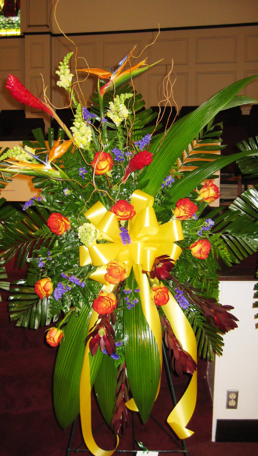 Bowden Floral Easel Arrangements