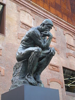 El Pensador: De Auguste Rodin.