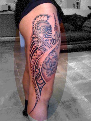 polinesian tattoo. Polynesian Tattoo