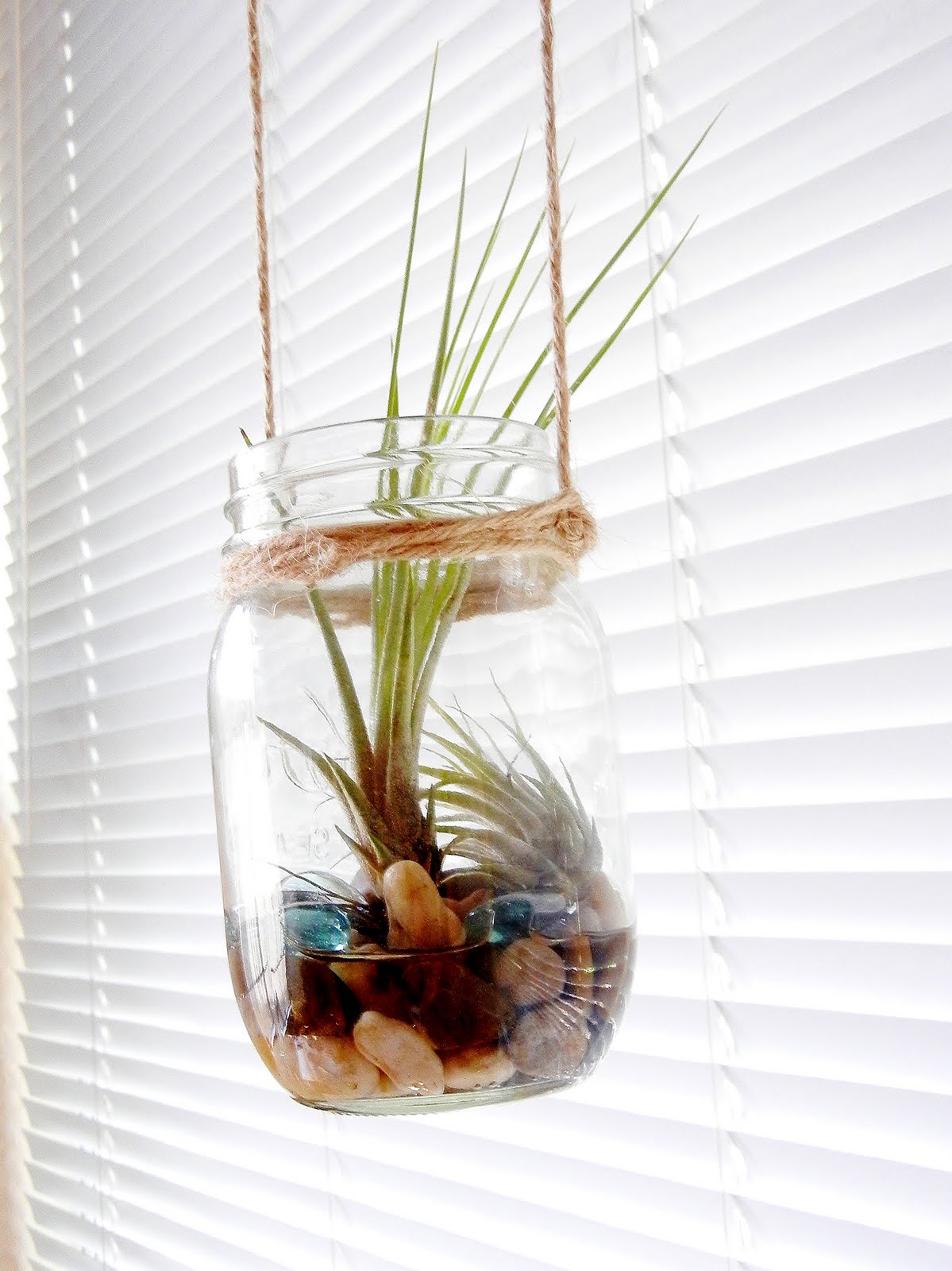 Release Me Creations DIY Wednesday Hanging Mason Jar Planters