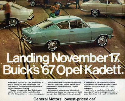 Opel Old Ads