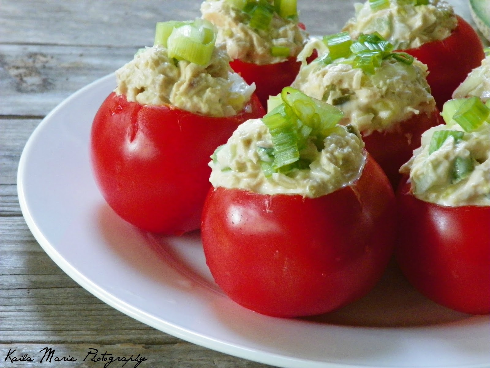 Trim Healthy Daughter TunaStuffed Tomatoes