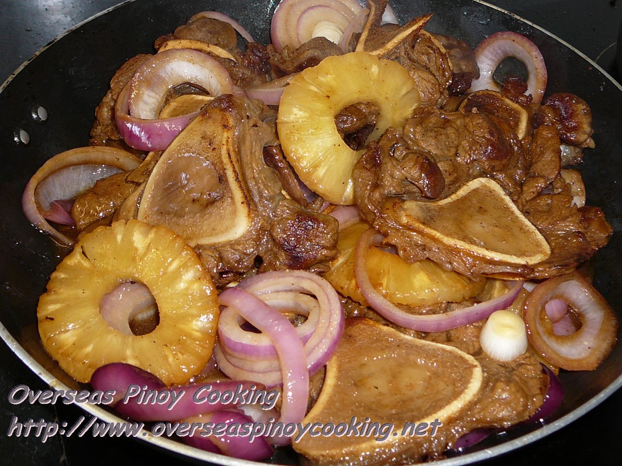 Bistek Bulalo with Pineapple Filipino Recipe