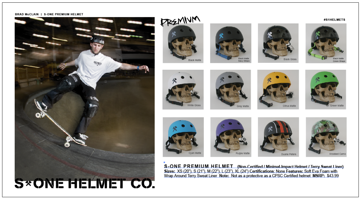 S1 Helmet Co Skate Blog SOne Soft Foam Helmets / Spring 2013