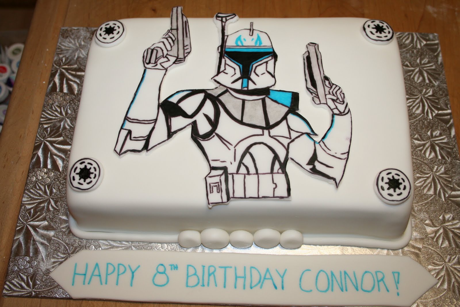 clone trooper cake