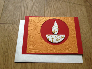 Handmade Diwali Greeting Cards Design