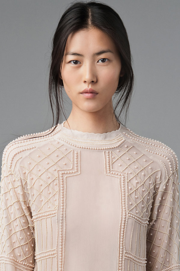 ... Front Row View: Liu Wen is Effortless in Zara's August 2012 Lookbook