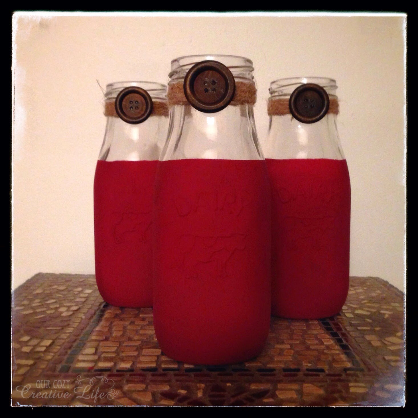 Our Cozy Creative Life Crafting with Milk Bottles