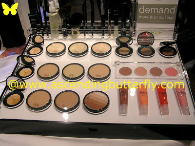 Being True Cosmetics Display at Beauty Press Spotlight Day May 2013 at Midtown Loft in New York City
