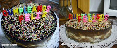 Tarta De Galletas Con Chocolate Y Natillas
