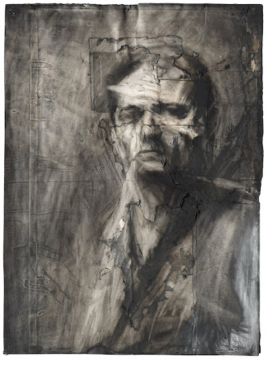 Self Portrait 1958 by Frank Auerbach