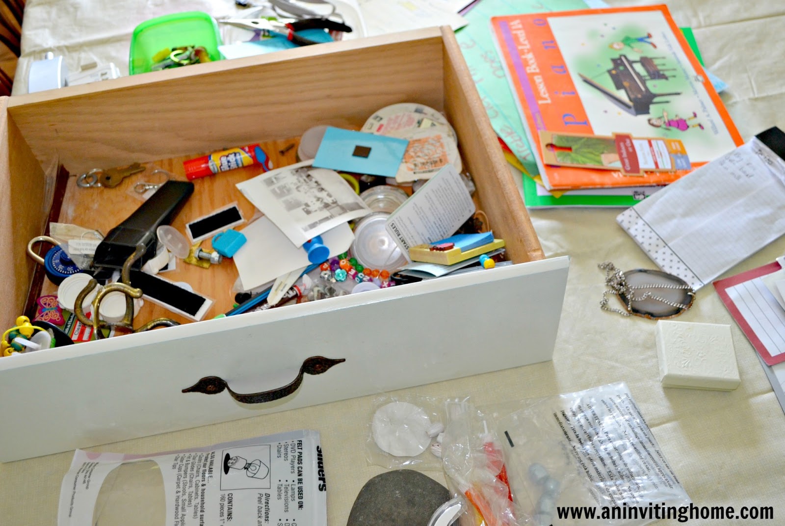An Inviting Home When A Junk Drawer Is Just...A Junk Drawer