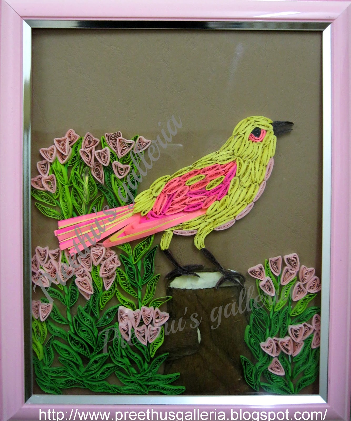 Preethu's Galleria Quilled bird