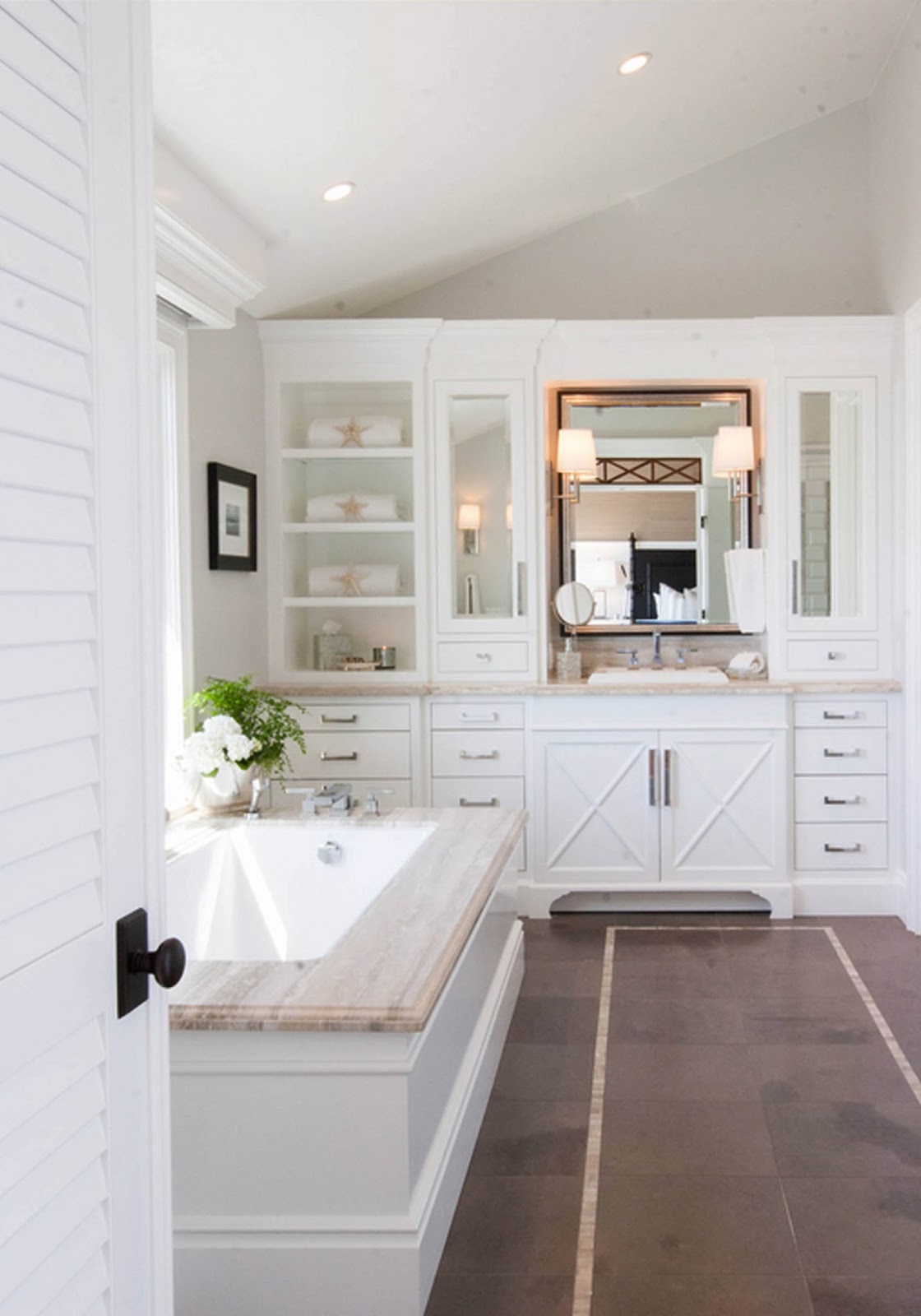 Ourso Designs Trend Alert Undermount tubs and singlepieced slab tub deck