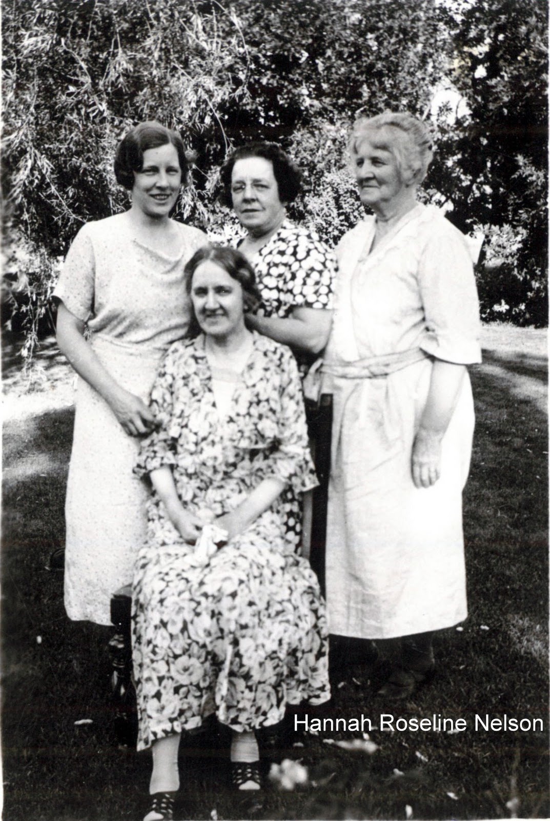 Nelson's Hannah Roseline Hanson Nelson and Nels Alma Nelson from