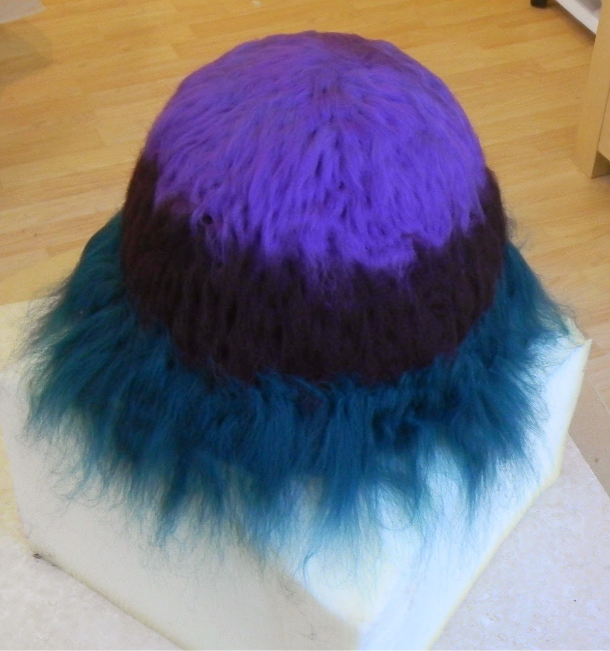 Zazzy Peacock Blog Fun with My First Felt Hat