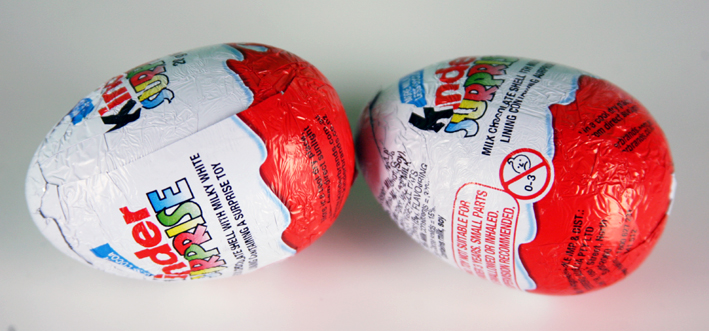 Fruitless Pursuits: Banned in the USA! Here's Your Contraband Kinder
