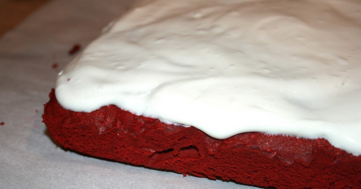 sugar & spice Red Velvet Brownies with Whipped Cream Cheese Frosting