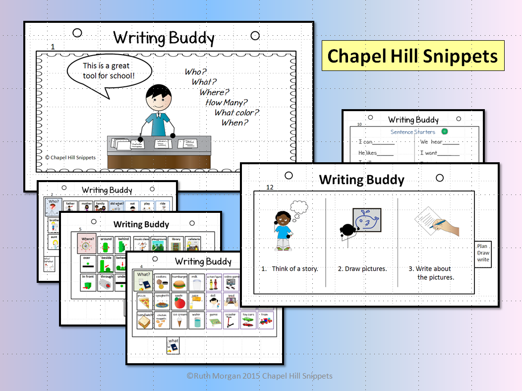 Chapel Hill Snippets Writing BuddyAssistive Technology Low Tech Flip