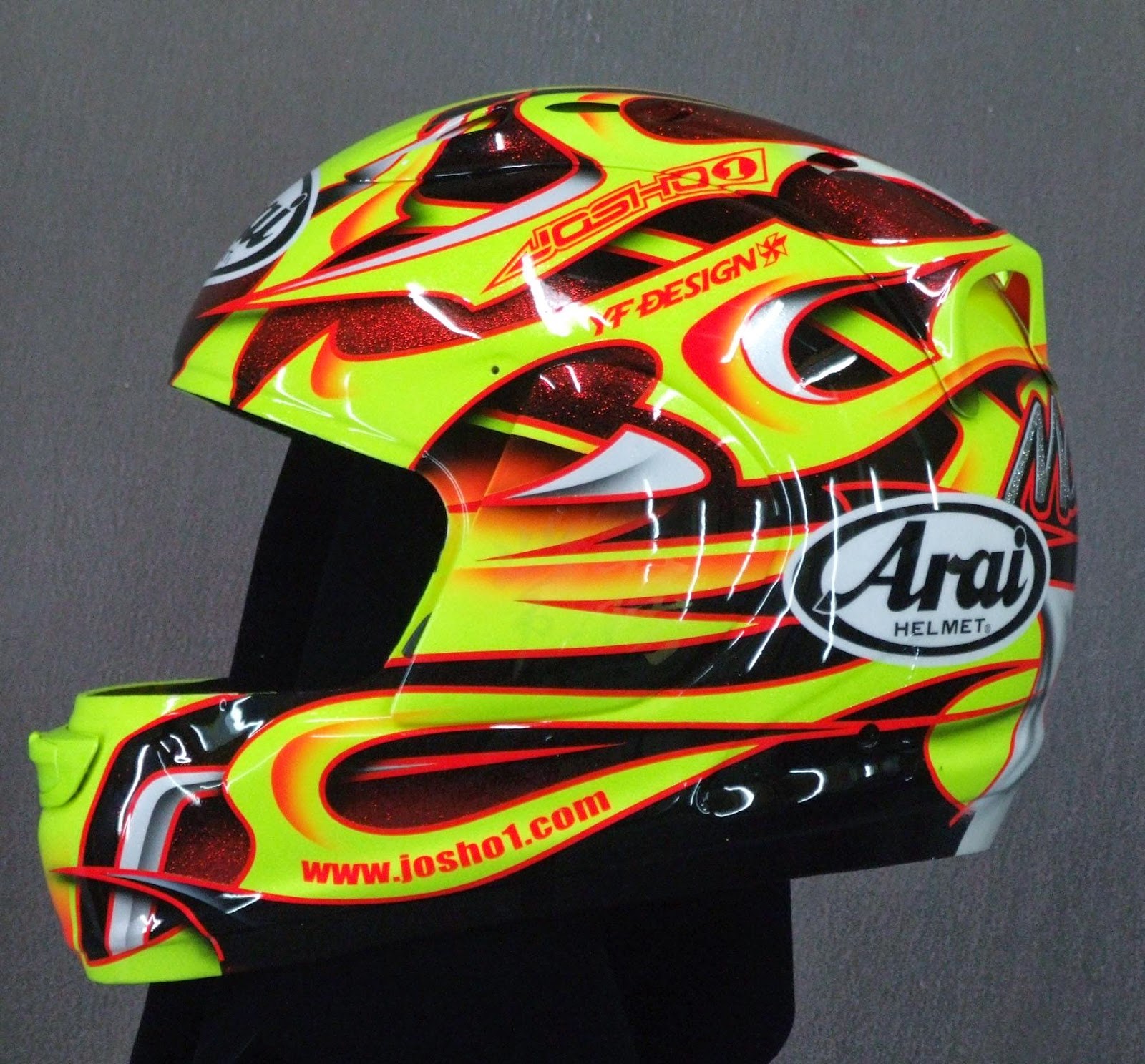 Racing Helmets Garage Arai RXGP "Josho1" 2015 by YF Design