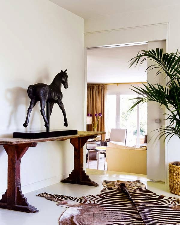 Horse Inspired Interior Design Updating Old Furniture Office