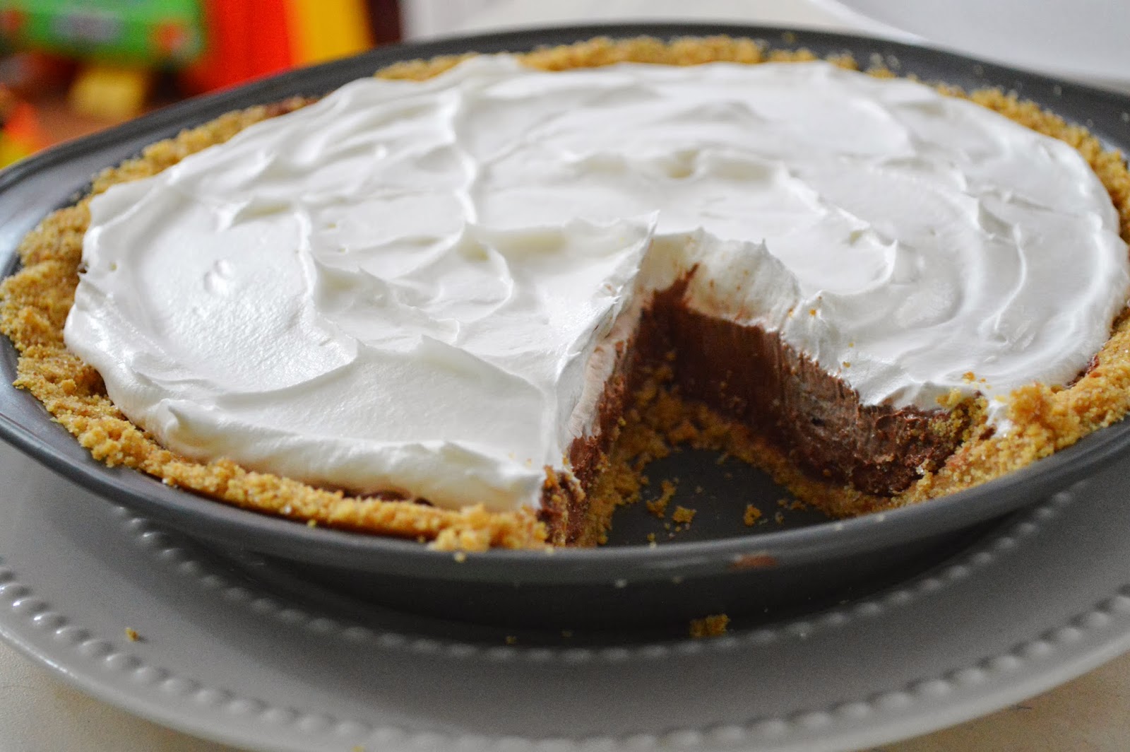 The Art of Comfort Baking Double Layer Chocolate Cream Pie