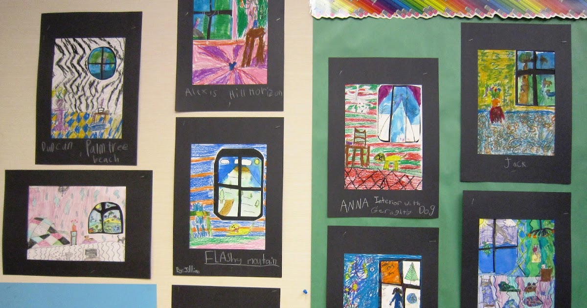 SandburgArtEnrichment: Matisse Interiors