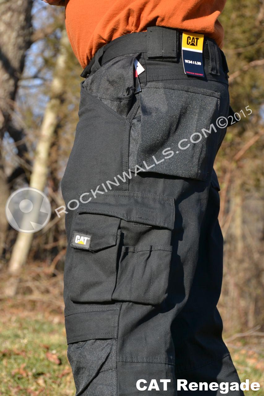 ROCKIN WALLS Work Pants with Knee Pads SOLD IN USA Armed Workwear