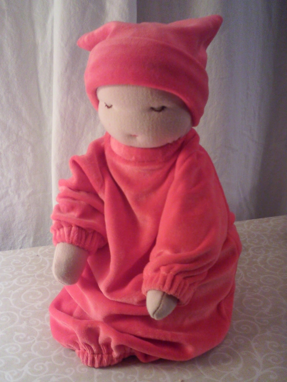 little heavy baby waldorf doll