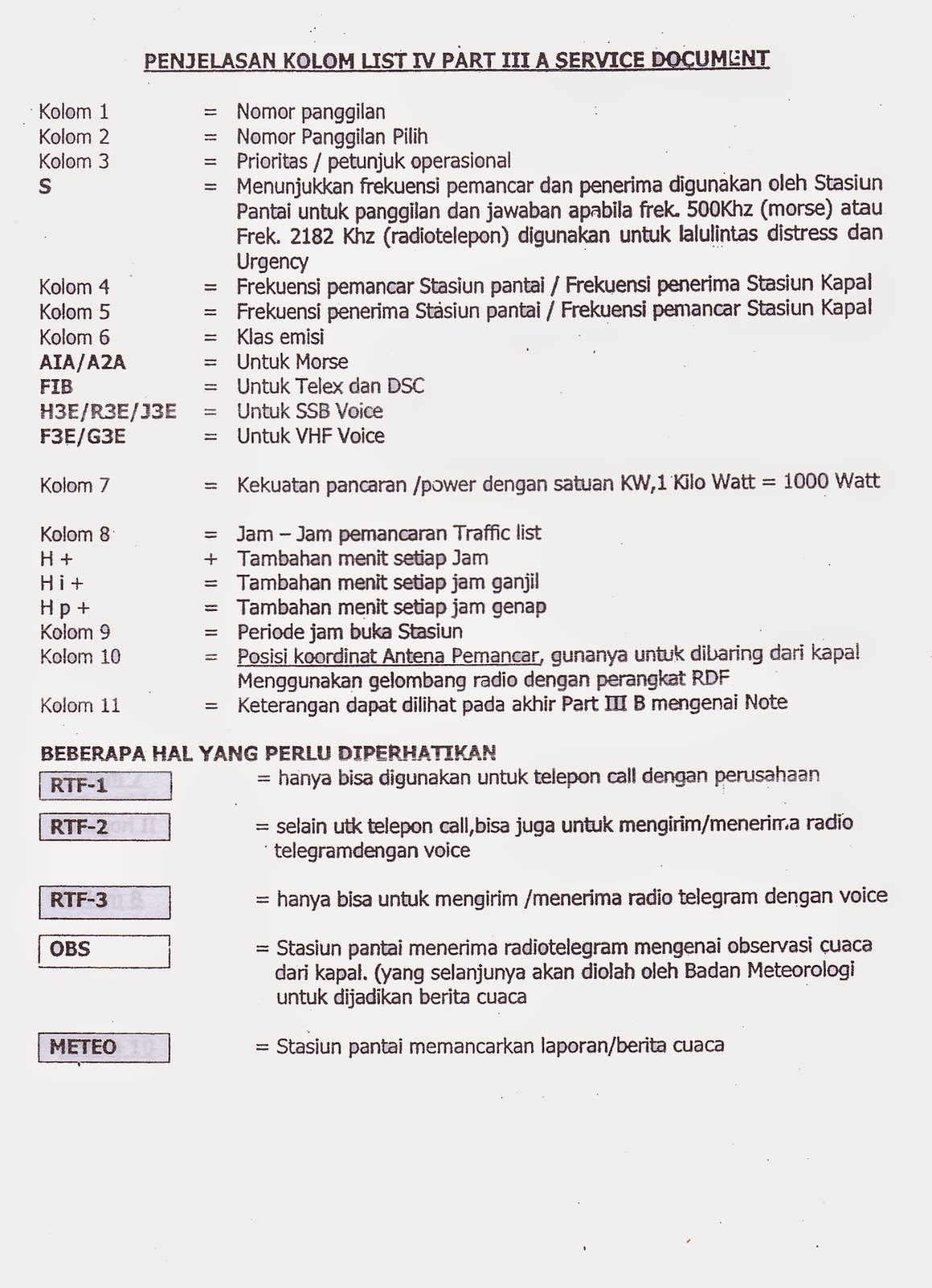 Kuliah Radio Elektronika Operator Radio Reor Service Dokumen Kuliah Radio Elektronika Operator Radio Reor Service Dokumen