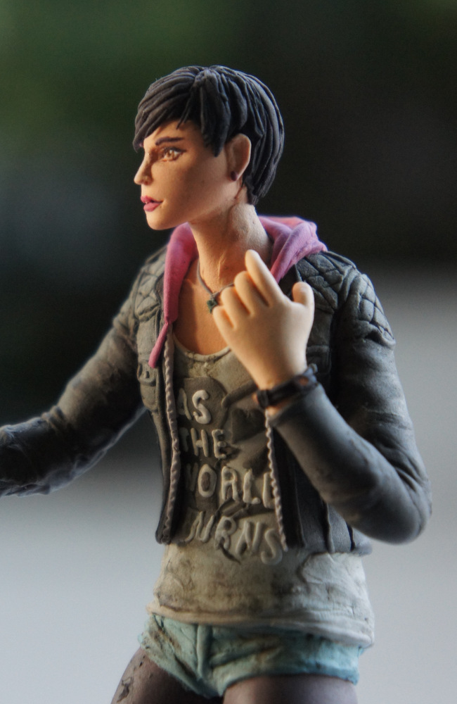 Resident evil revelation 2 : Claire Redfield model clay