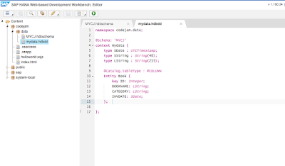 SAP HANA XS Classic, Access your first data in a SAP HANA XSC Application SAP HANA XS Classic, Access your first data in a SAP HANA XSC Application