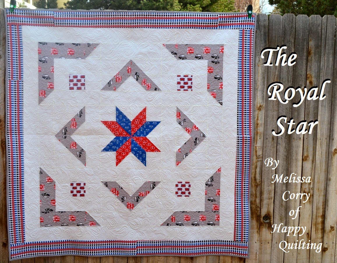 Happy Quilting The Royal Star Quilt A Tutorial