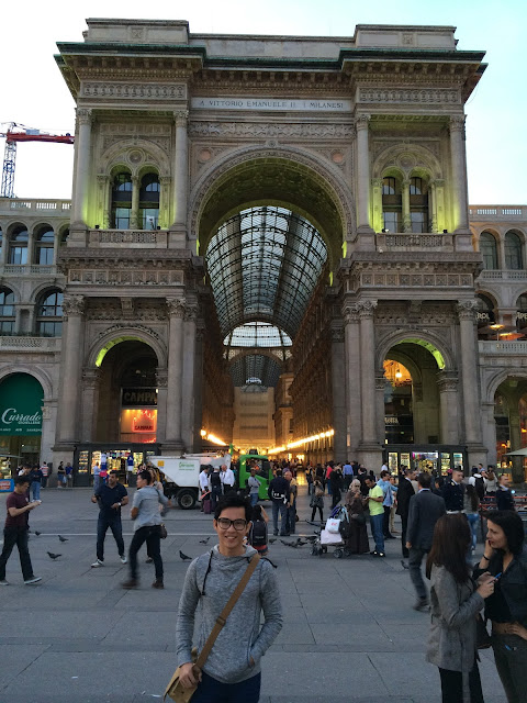 wisata, Galleria Vitorio Emanuele II,Milan,italy