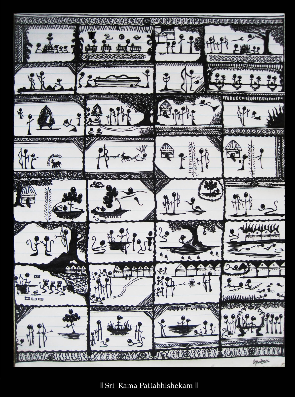 || Madhav Chitra ||: Sri Rama Pattabhishekam