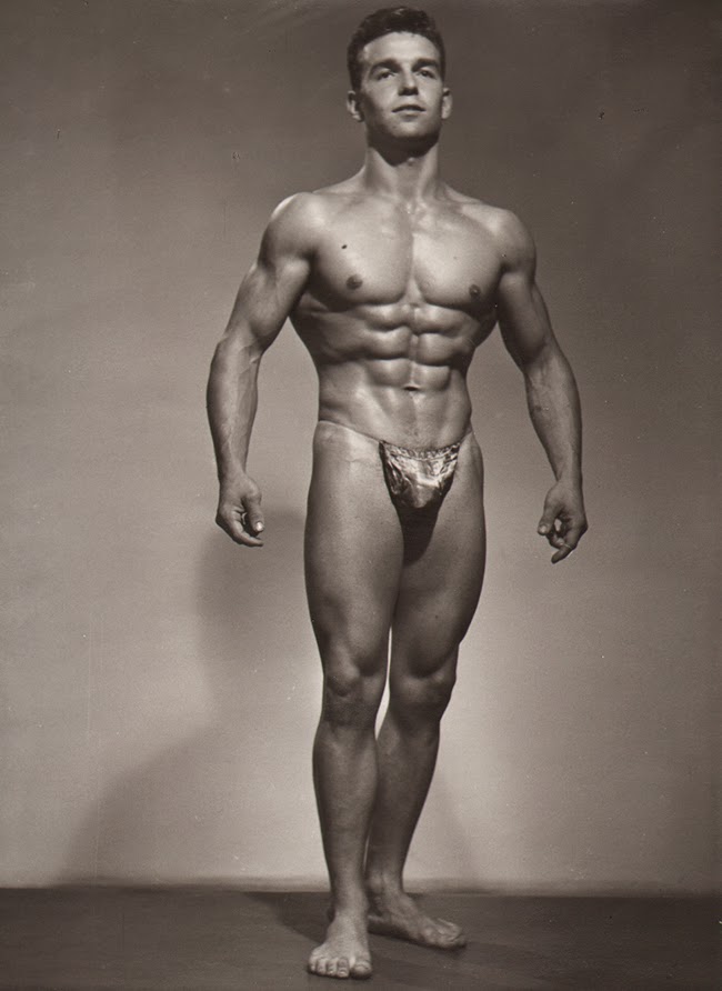 Male Models Vintage Beefcake: Serge Gerecke Photographed by 