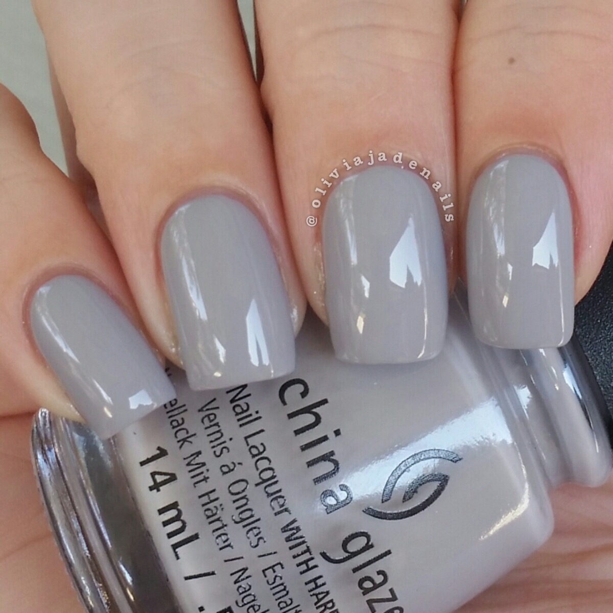 China Glaze Change Your Altitude swatched by Olivia Jade Nails