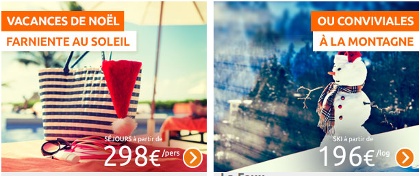 promos noel au soleil promos noel au soleil