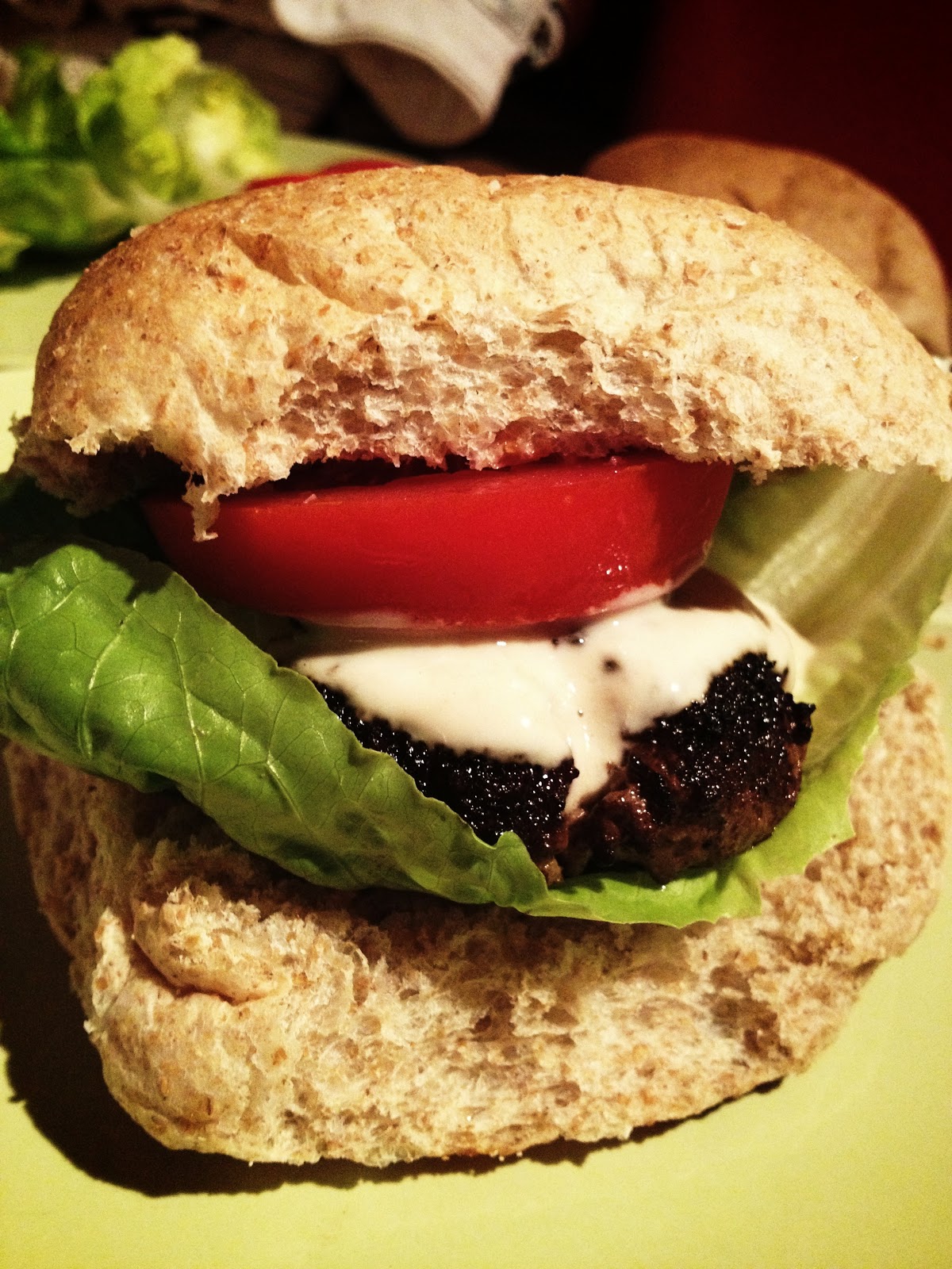 Life, life and a bit more life... Jamie Oliver's British burgers with