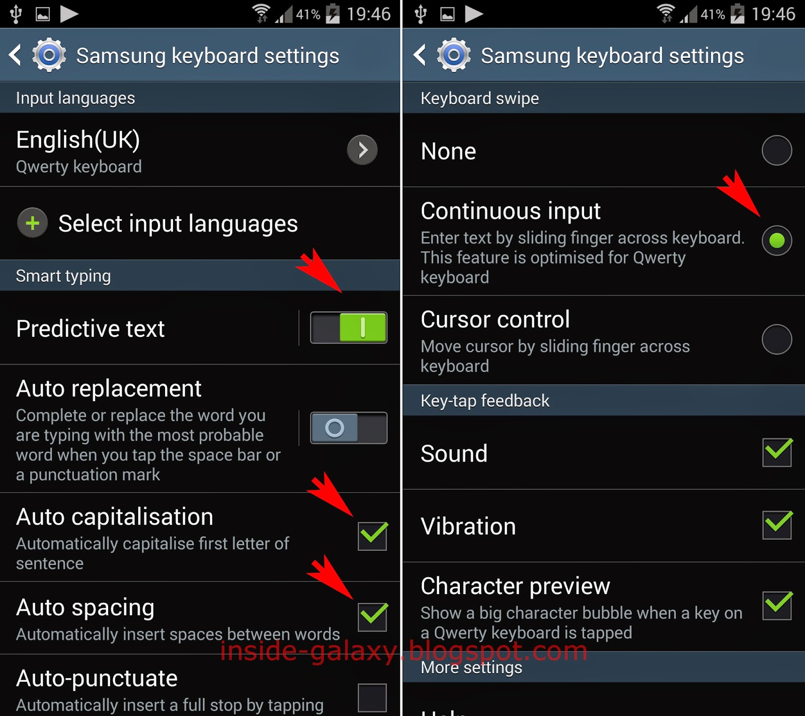 samsung keyboard predictive text spaces samsung keyboard predictive text spaces