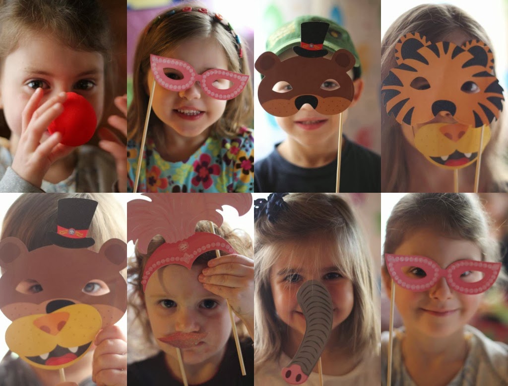 Smooth Stones Clementine's Circus Birthday Party