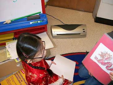 Laminating Place Mats for Chinese New Year